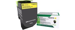 Lexmark SK/CX31/41/51x Yellow Toner Cartridge Return - 2 300 strán