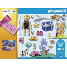 Playmobil PLAYMOBIL 70678 Potápačka s pokladom