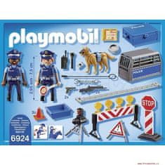 Playmobil 6924 policajný zátaras