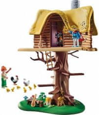 Playmobil 71016 Asterix Trubadix a dom na strome