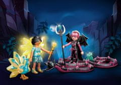Playmobil 70803 Crystal Fairy a Bat Fairy s rozprávkovými zvieracími dušami