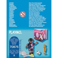 Playmobil Playmobil 70875 Futbalistka s bránkou