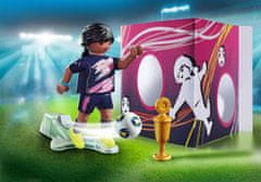 Playmobil Playmobil 70875 Futbalistka s bránkou