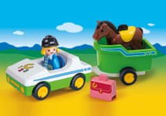 Playmobil Playmobil 70181 Auto s prívesom pre kone