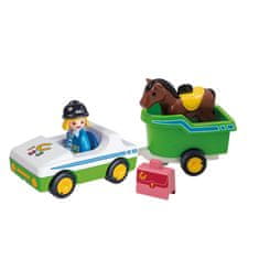 Playmobil Playmobil 70181 Auto s prívesom pre kone