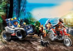 Playmobil 70570 Policajné SUV: Prenasledovanie lupiča pokladu