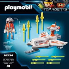 Playmobil Playmobil 70234 Spy Team Raketový klzák