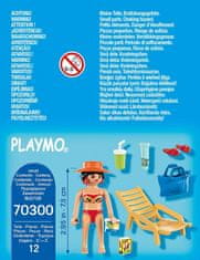 Playmobil Playmobil 70300 Rekreantka s lehátkom