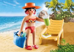 Playmobil Playmobil 70300 Rekreantka s lehátkom