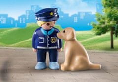 Playmobil Playmobil 70408 Policajt so psom