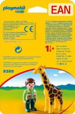 Playmobil Playmobil 9380 Ošetrovateľ žiráf