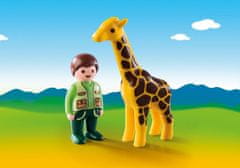 Playmobil Playmobil 9380 Ošetrovateľ žiráf