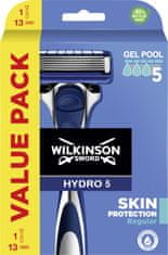 Wilkinson Sword HYDRO 5 Protection XXXL holiaci strojček + 13 kusov náhradných hlavíc