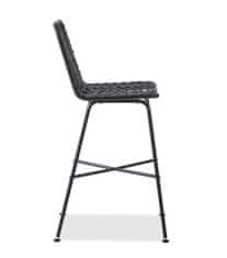 Halmar Barová stolička H-97 - čierna