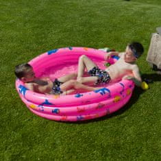 KONDELA Detský nafukovací bazén Lome - ružová