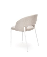 Halmar Jedálenská stolička K486 - béžová / biela