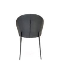 Halmar Jedálenská stolička K471 - sivá / čierna