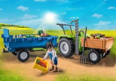 Playmobil Playmobil Country 71249 Traktor s prívesom