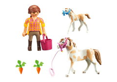 Playmobil Playmobil 71243 Kôň s žriebäťom