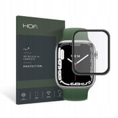 Hofi Hofi ochranné sklo na hodinky pre Apple Watch 7 45mm - Čierna KP25578