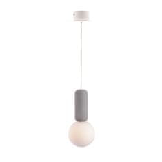 ACA ACA Lighting závesné svietidlo 1xG9 prírodný betón D22XH45CM VENUS MK421P10G