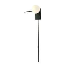 ACA ACA Lighting nástenné svietidlo 1xG9 CYCLOPS čierna plus biela 30X17X85CM OD94581WLB