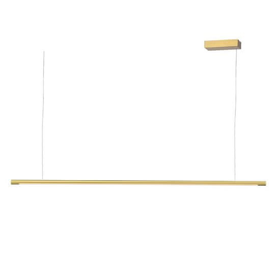 ACA ACA Lighting závesné svietidlo LED 18W 3000K 1440lm mosadz TOUCH DIMMER 105X1,8XH150CM AVENUE ZM16LEDP105AB