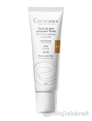 Avéne AVENE Couvrance Tekutý makeup SPF 20 tmavý odtieň (4.0) 30 ml