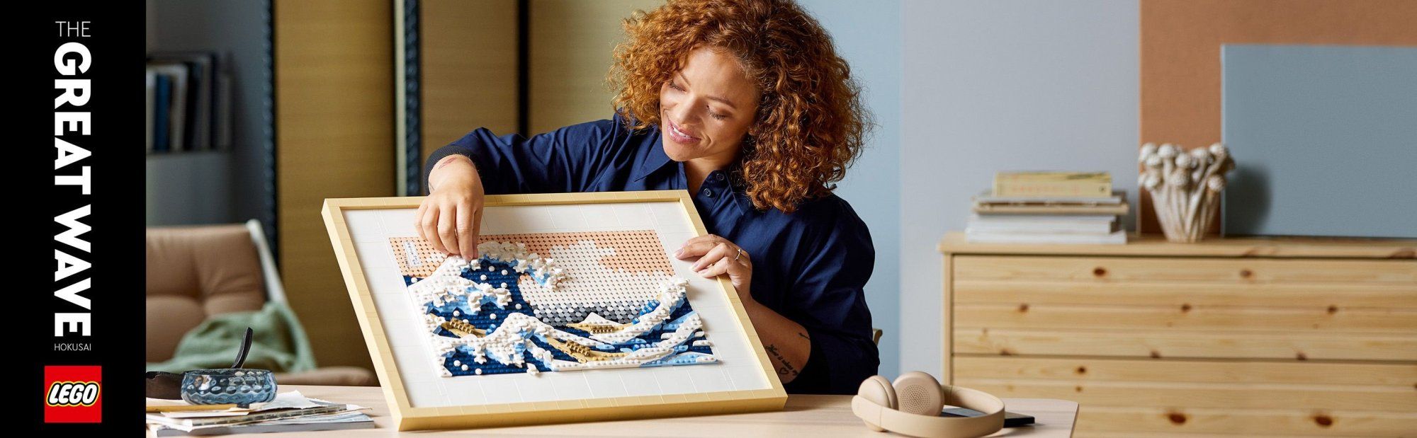 LEGO Art 31208 Hokusai - Veľká vlna