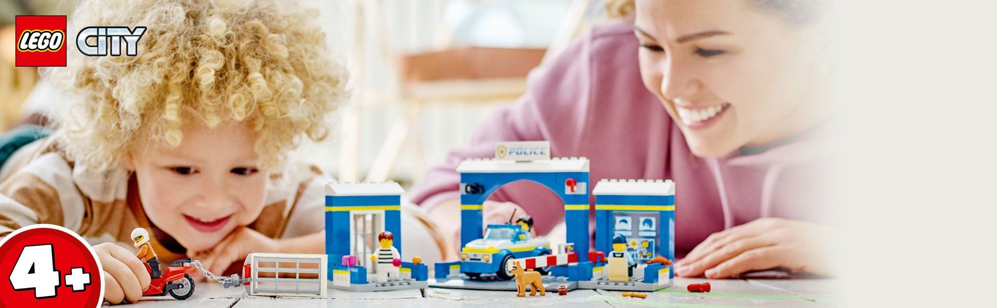 LEGO City 60370 Naháňačka na policajnej stanici