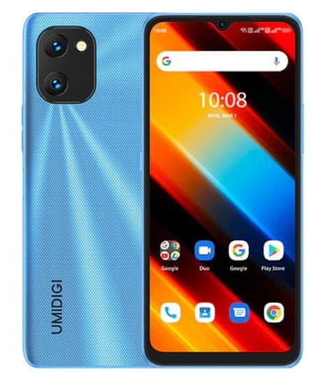 Umidigi POWER 7S 4/64GB, 6150 mAh, modrá