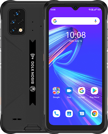 Umidigi Bison X10G 4/64GB NFC, 6150 mAh, čierna