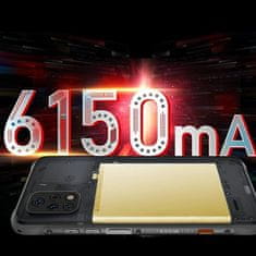 Umidigi Bison X10S 4/32GB , 6150 mAh, šedá