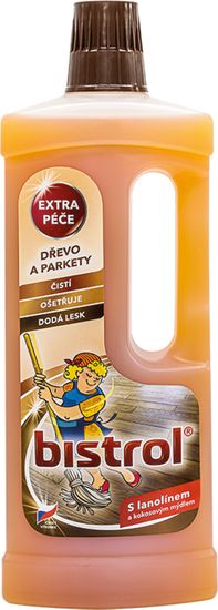 Bistrol Extra čistiaci prostriedok Drevo a parkety 750 ml