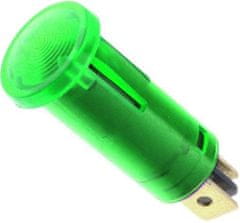 HADEX Kontrolka 12V WL-01 zelená, priemer 12,5mm