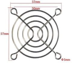 HADEX Mriežka ventilátora 60x60mm kovová