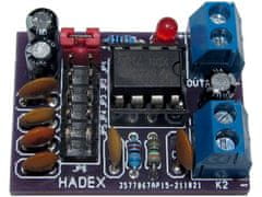 HADEX Jednoduchý generátor 1Hz-100kHz - STAVEBNICA