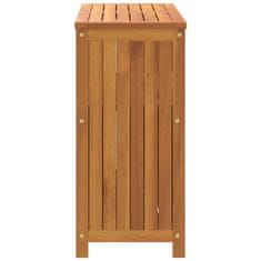 Vidaxl Záhradný konzolový stolík 80x35x75 cm akáciové masívne drevo