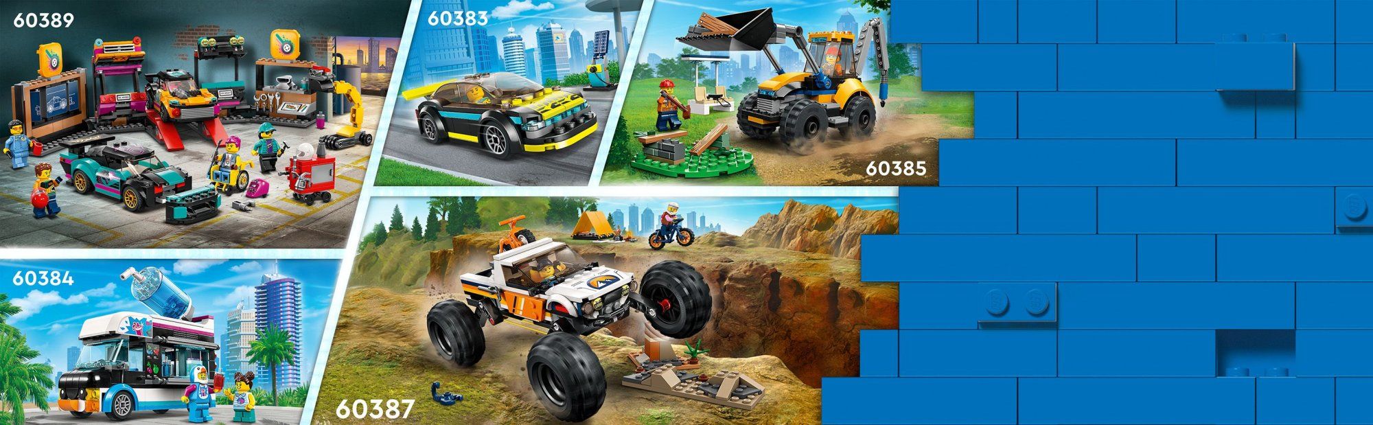 LEGO City 60387 Dobrodružstvá s terénnym autom 4x4