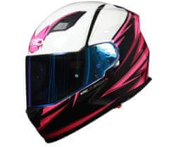 XRC Helma na moto Merchi R black/pink/white vel. M