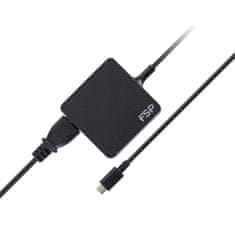 FSP NB C 65 napájací adaptér, USB-C (PD), 65W (5V, 9V, 12V, 15V, 20V)