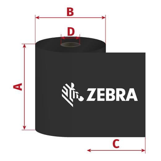 Zebra Páska ZipShip 2100, 80mm x 450m, TTR, vosk