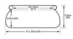 Intex Bazén 3,05 x 0,76m bez filtrácie