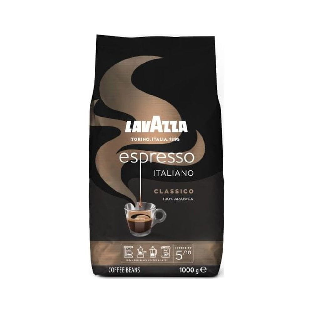 Lavazza Talianska Kawa Ziarnista 100% Arabica "Caffe Espresso Italiano Classico 100% Arabica" 1kg Lavazza