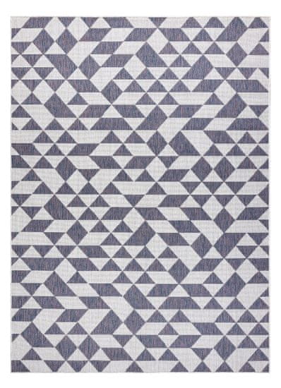 Dywany Łuszczów Kusový koberec Sion Sisal Triangles 22373 ecru/blue-pink – na von aj na doma