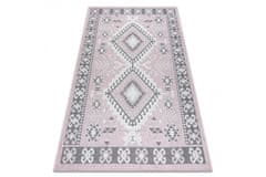 Dywany Łuszczów Kusový koberec Sion Sisal Aztec 3007 pink/ecru – na von aj na doma 80x150