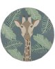 Flair Kusový koberec Dauntless Eric Giraffe – na von aj na doma 160x160 (priemer) kruh