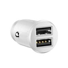 BASEUS Car Charger Grain 3.1A biela (CCALL-ML02)