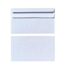 Herlitz Poštové obálky DL samolepiace s vnútornou potlačou, biele, 100 ks