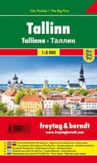 Freytag & Berndt PL 101 CP Tallin 1:8 000 / vreckový plán mesta